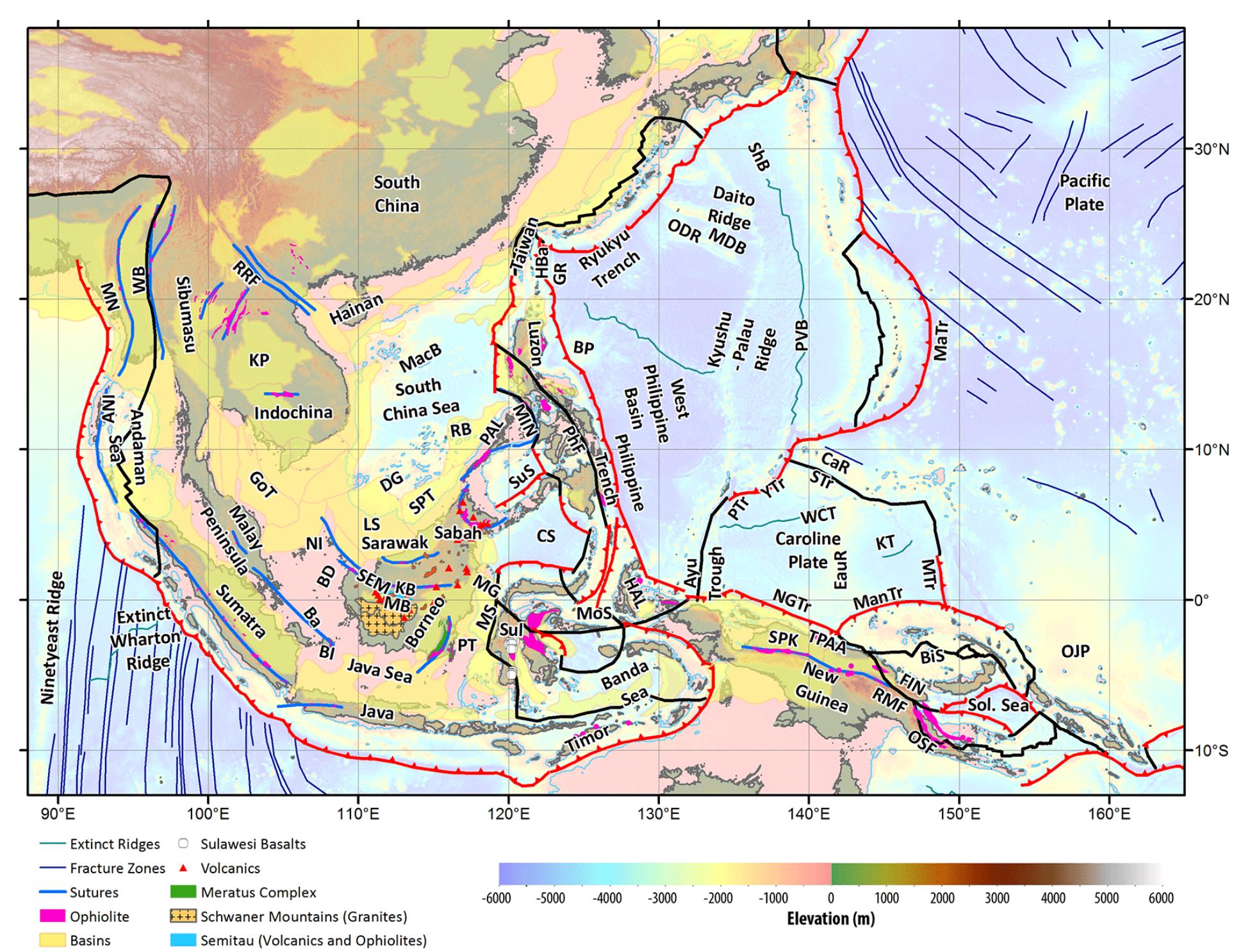 The Cretaceous and Cenozoic tectonic evolution of Southeast Asia