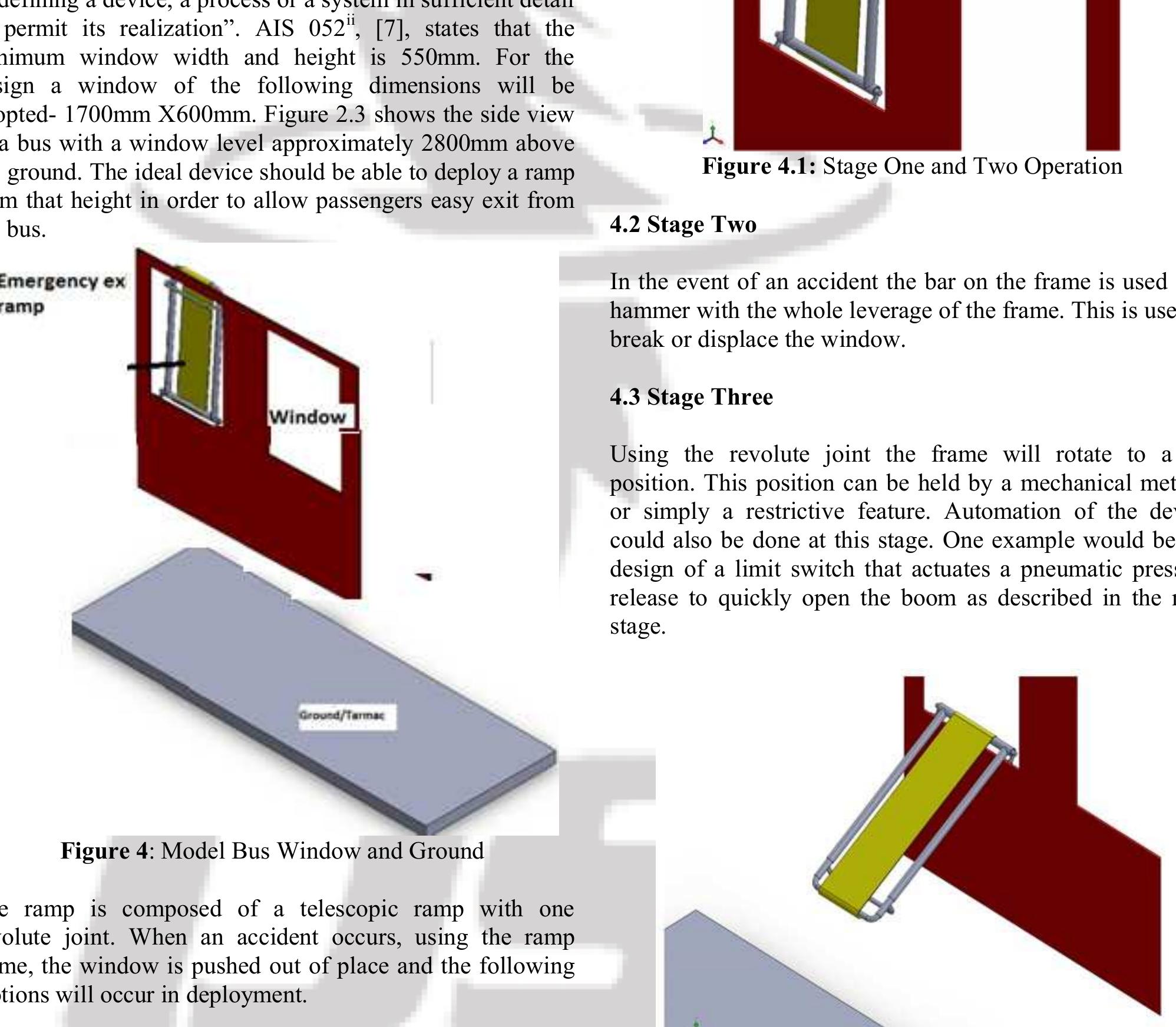 Rejection Exit Ramp Machine (PDF) Conceptual Design of Bus Emergency Exit Ramp
