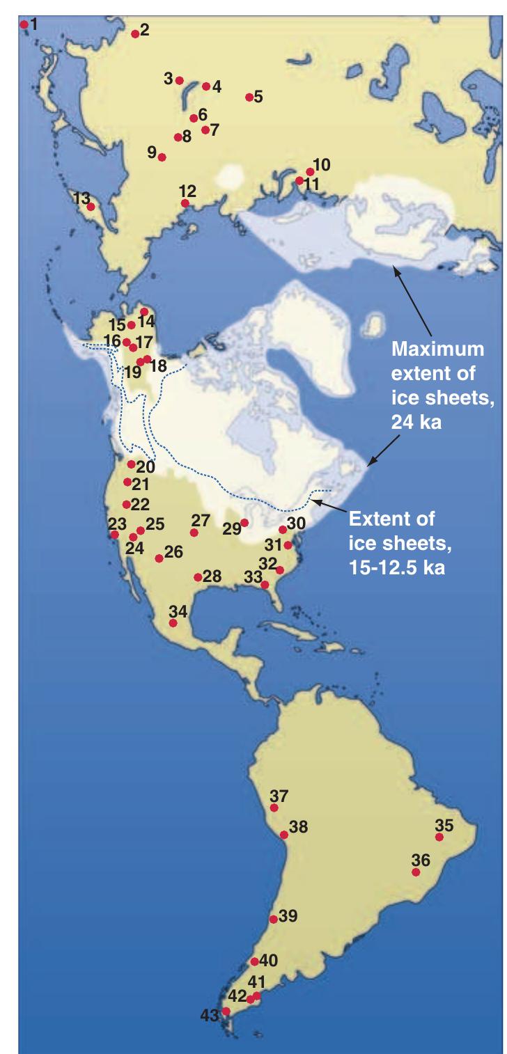 (PDF) in the Americas The Late Pleistocene Dispersal of Modern Humans