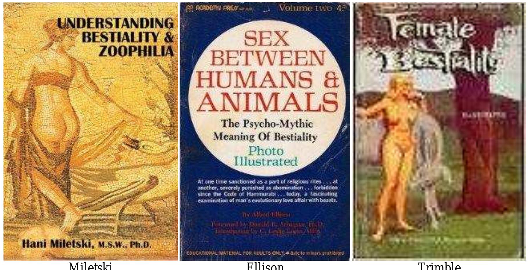 Zoophilia and секс PDF) I-D: Bestiality and Religion