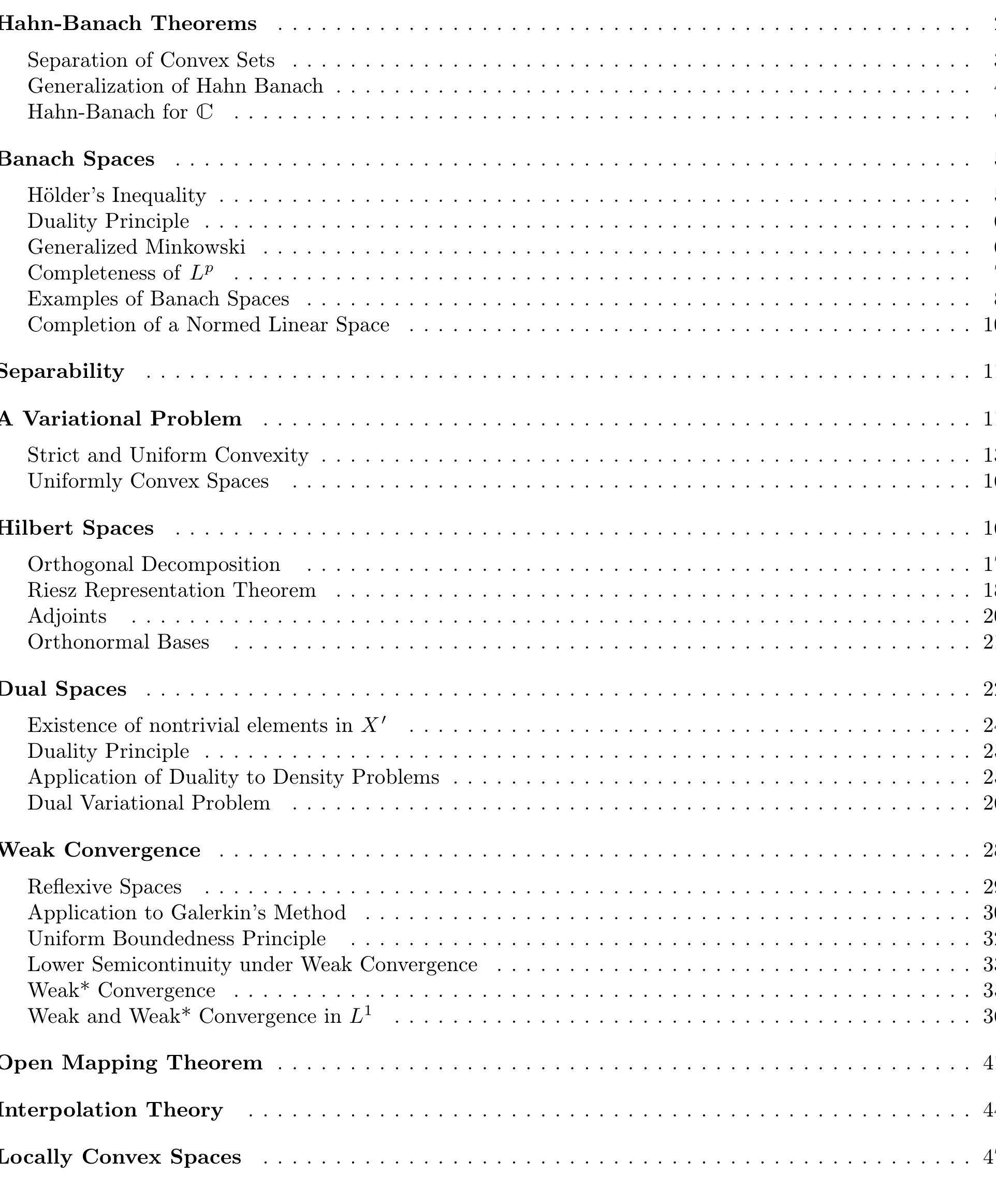 (PDF) Functional Analysis