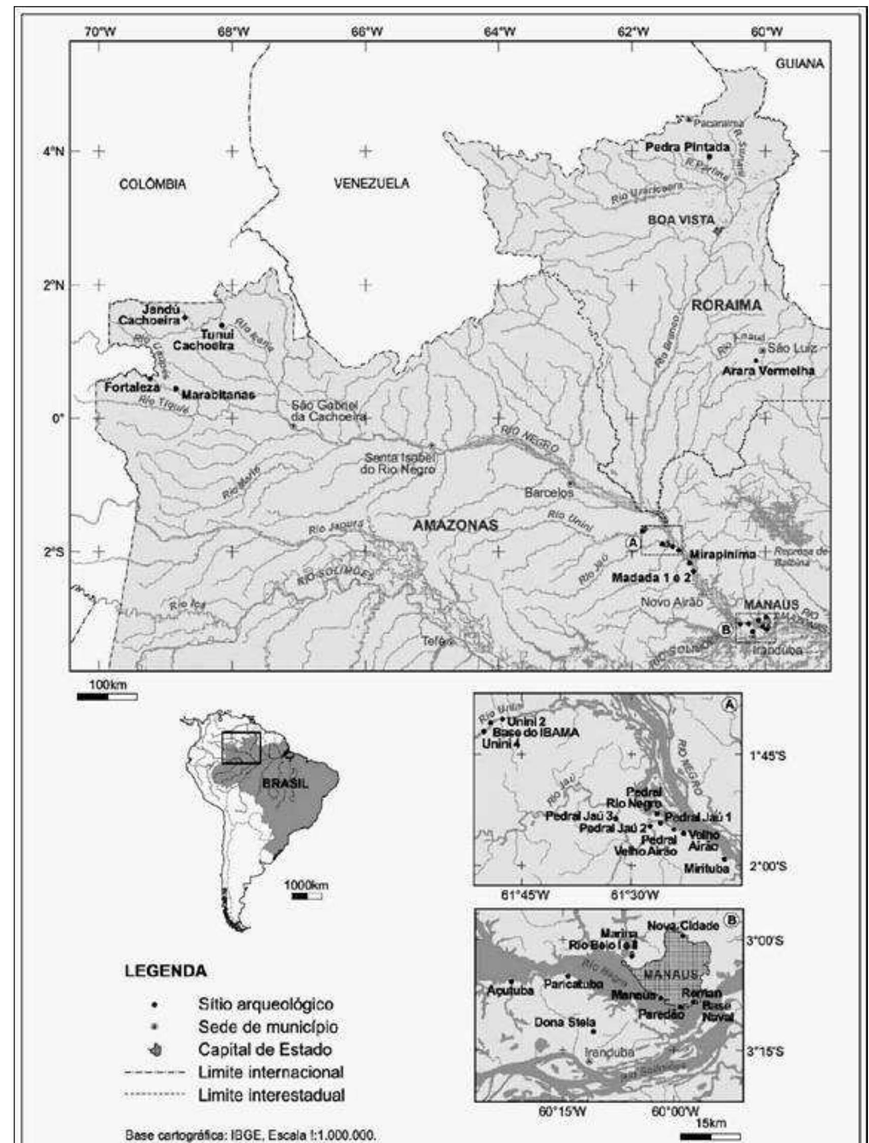 Figure 2 - from Petroglyphs in the Lower Negro River Basin,