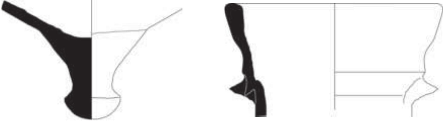 Fig. 8 Northern Peloponnesian amphora (drawing M. Lawall) — L-365 and L-364 