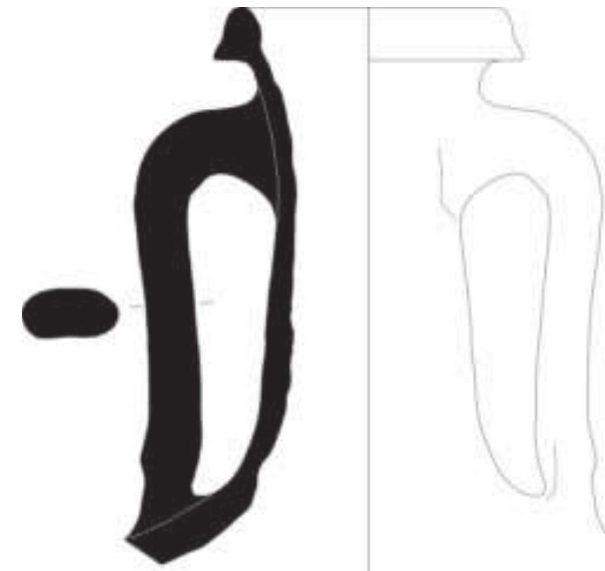 <1 Fig. 10 Italian amphora, Greco-Italic — Dressel 1 transitional form (Photo M. Lawall) L 370. 