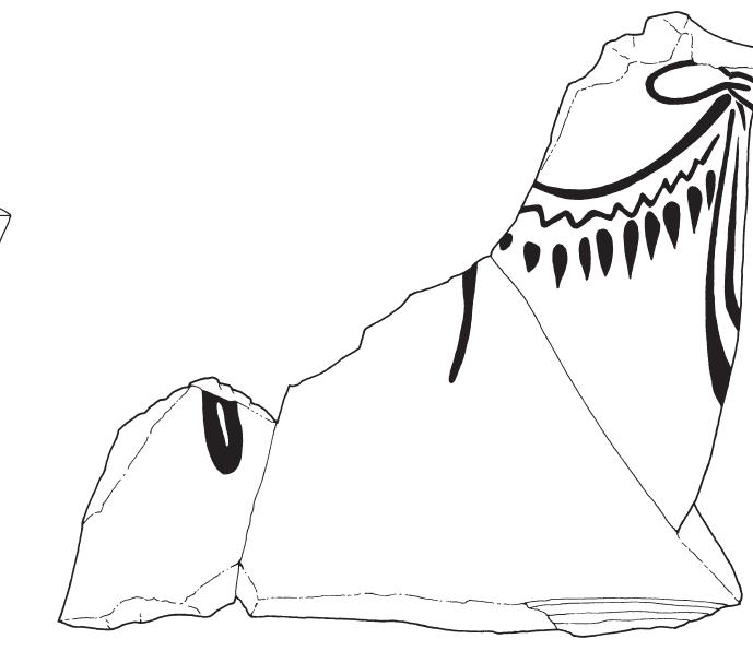 To sum up the patterning in the datable artefacts thus far, the gap surround- ing the 120s, most precisely visible in the Rhodian amphora stamps and datable coins, remains unfilled. On either side of this gap there are othe1 datable 24 century ceramic types, with most of the finds datable to the 150s through 130s. At the end of the century the datable material is generally 