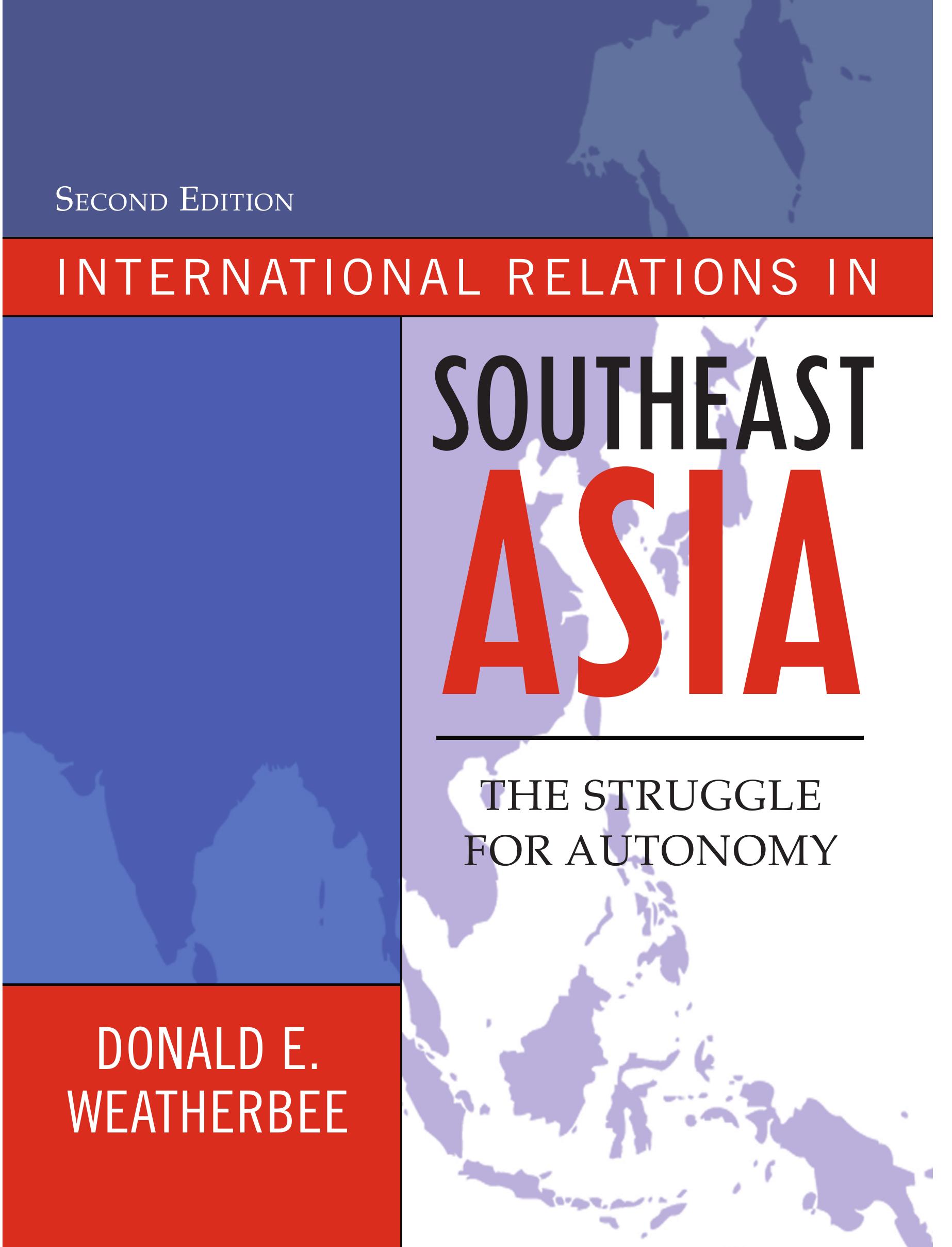 PDF) International Relations in Southeast Asia : the Struggle for