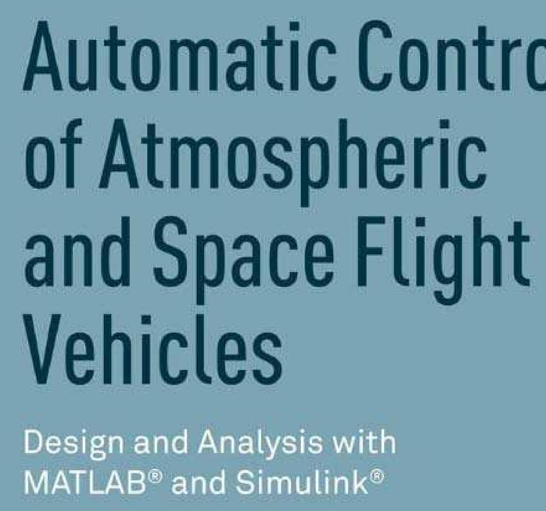 PDF) Automatic-Control-of-Atmospheric-and-Space-Flight-Vehicles