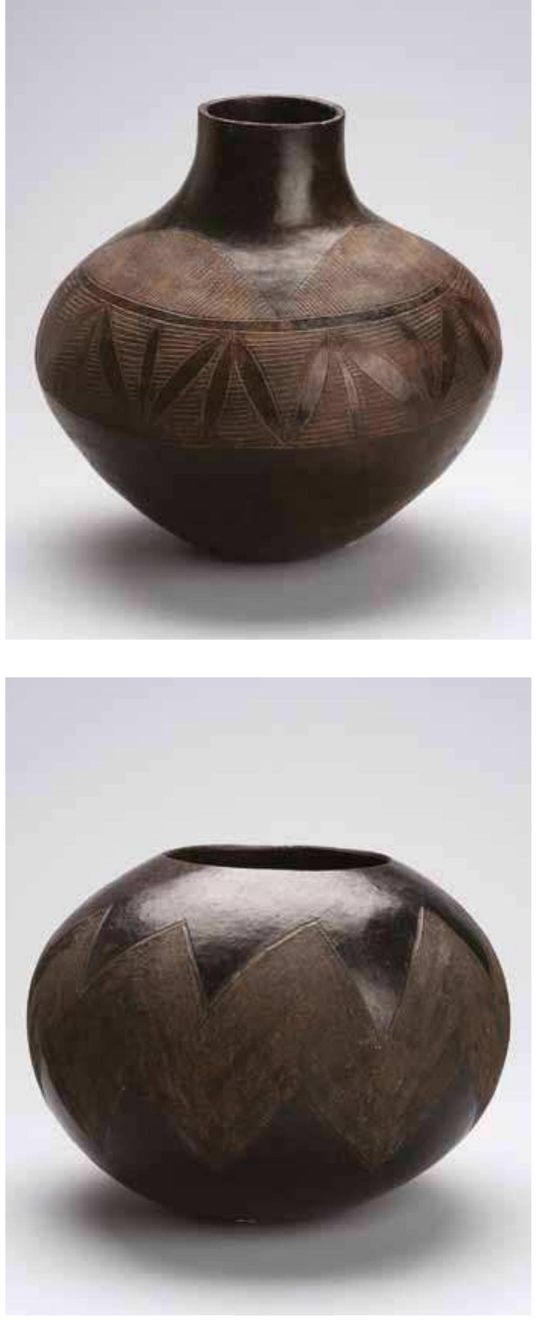 Uphiso, Zulu Beerpot clay  13 %x 14x 14" SA451 