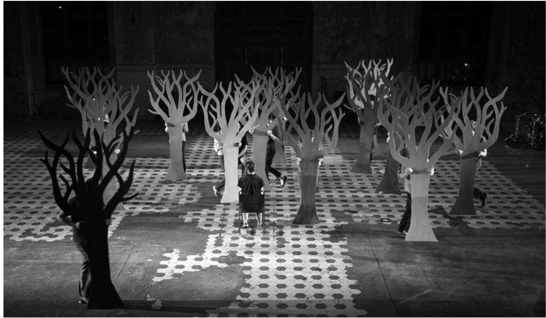 Forced Entertainment's The Last Adventures, directed by Tim Etchells. Photo: Courtesy of Ruhrtriennale 