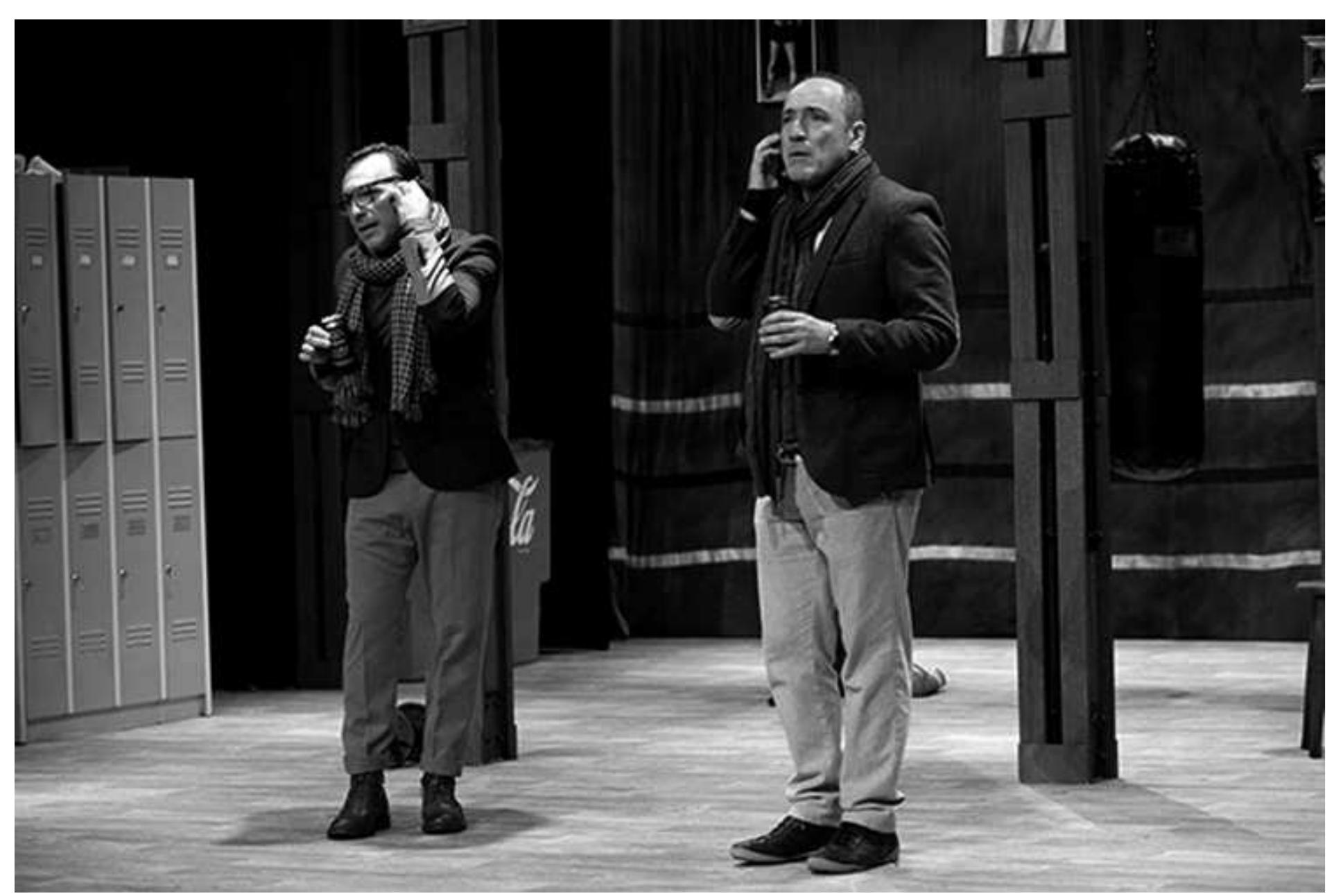 Hombres de 40 by Eduardo Galan. Photo: Courtesy of Teatro Marquina. 