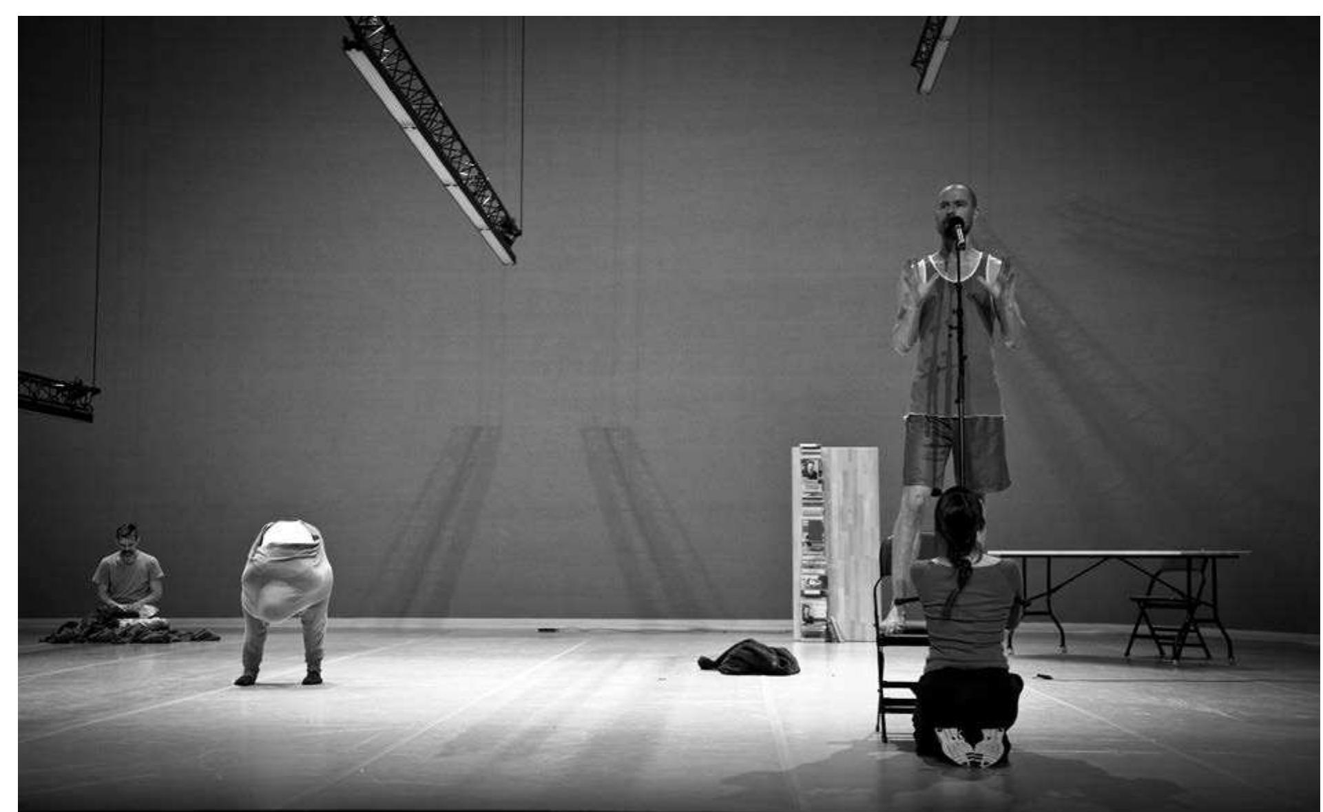 Cu  More than half a century later, the Iberg ballet produced The Strindberg Project—a  performance that deals with the relations between the  aut pre see.  hor’s artistry and his interpreters; it questions the sence of iconic cultural figures in our lives and ks to understand their part in staging our identity.  This performance thus encapsulates a multi-layered  cul  tural dialogue between the dance company and  an emblematic figure in Swedish culture, presenting contemporary perceptions of Strindberg’s poetics  and cul  examining the relevance of his presence as a tural symbol. Accordingly, in this review I wish to  examine development of understanding and thought about Strindberg’s authorial voice.  The Cullberg Ballet's The Strindberg Project. Photo: Courtesy of Dansens Hus.  A Swedish icon in its own merit, the Cullberg Ballet, a part of Riksteatern, Sweden’s National Touring Theatre, unsurprisingly rose up to the challenge and readdressed the works of Sweden’s 