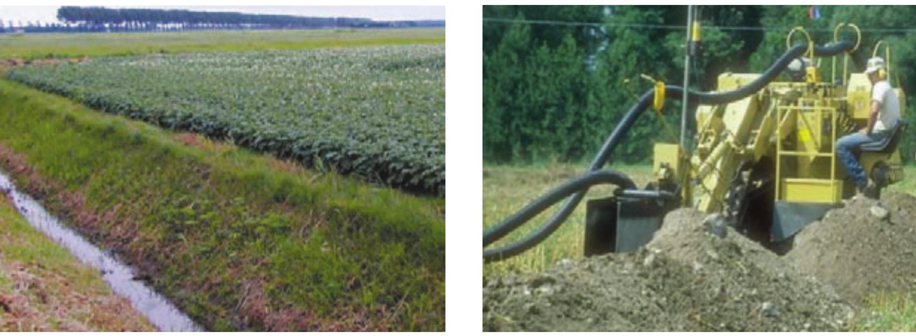 Parallel Ditch System Figure 127 - from Building Soils for Better Crops