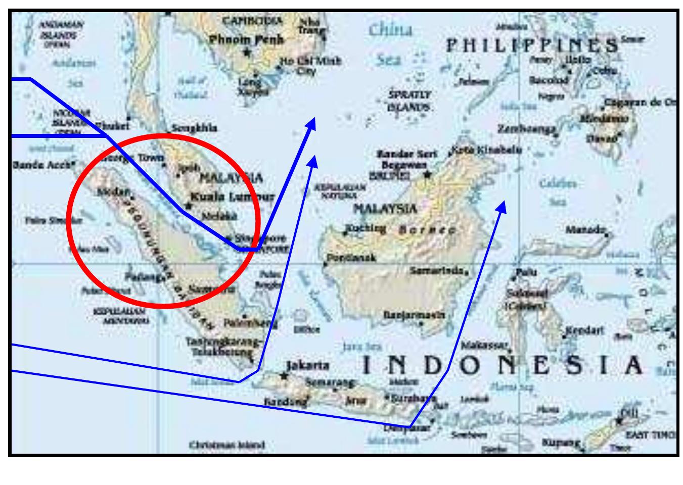 Malacca Contiguous (PDF) Malacca Strait Security: Is an Extra-Littoral Naval Response Exigent?