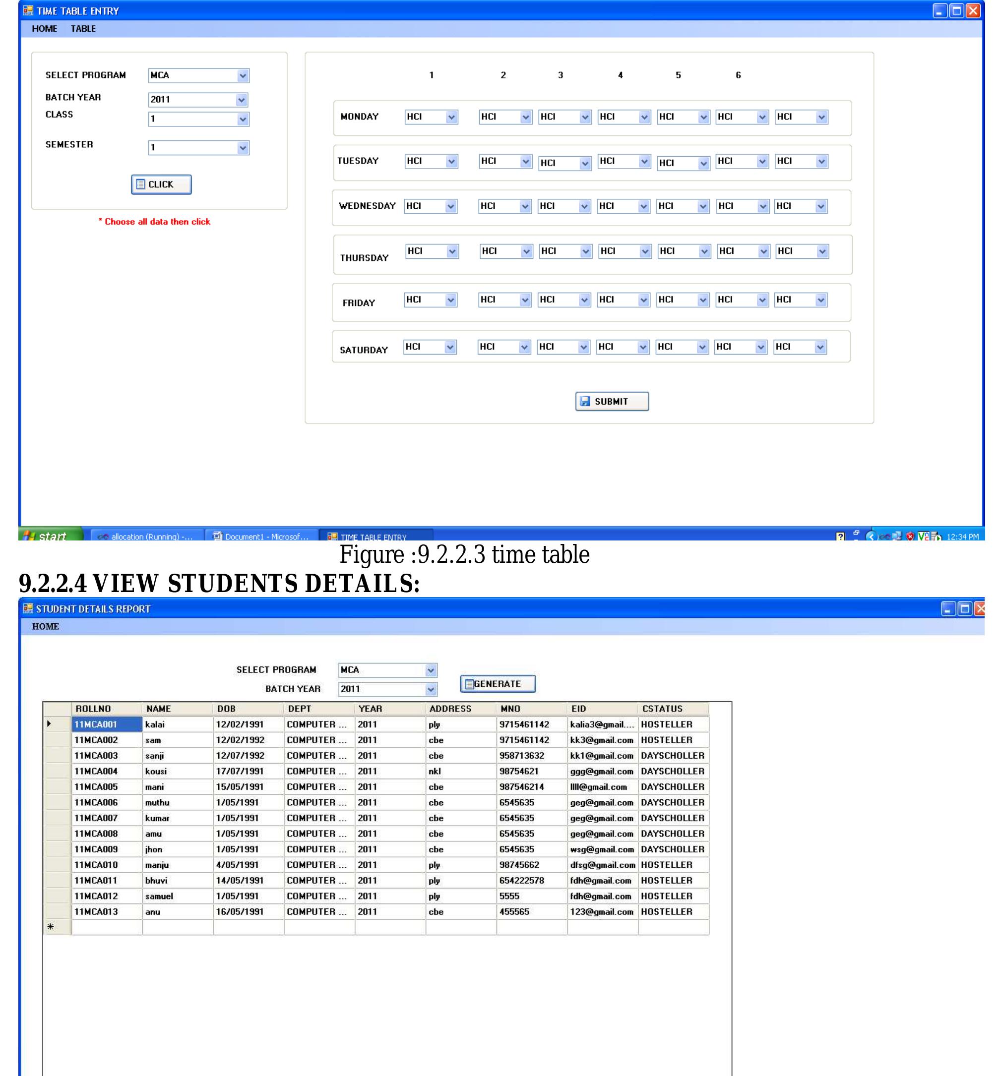 (PDF) STUDENTS ATTENDANCE MANAGEMENT SYSTEM MINI PROJECT REPORT MASTER ...