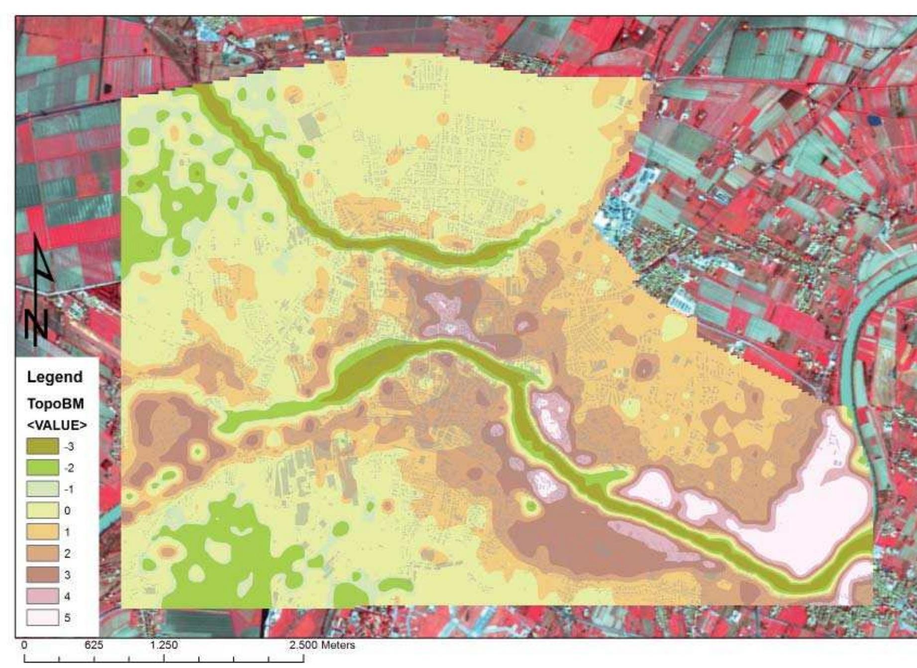 Fig. 2.22 Late-medieval. Elevation is expressed at current sea level. 