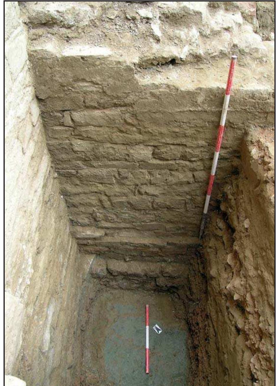 Fig. 3.38 Excavation of Palazzo Scotto. Foundations of the church of Sant’Andrea (end XI century). 