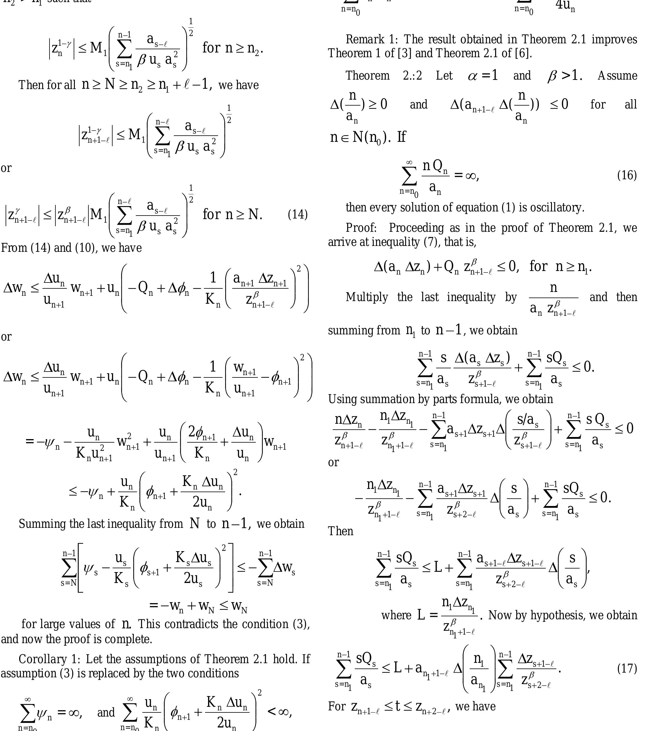 (PDF) Oscillation of Nonlinear Neutral Type Second Order Delay ...