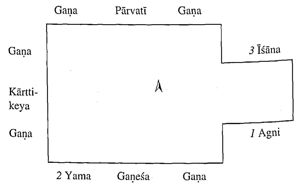 Ill. 14: Amrol, RimeSvara Mahadeva temple, plan 
