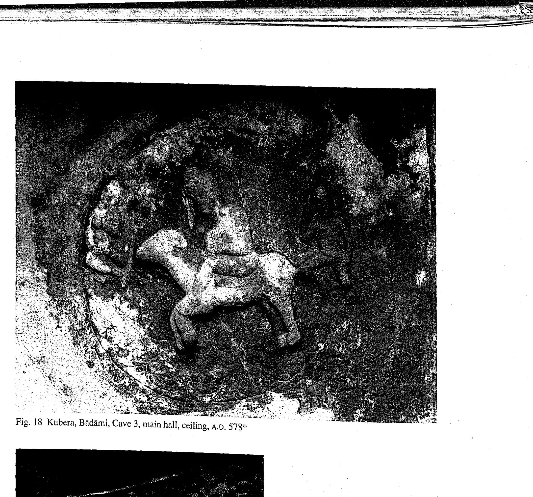 Fig. 19 Ardhanarisvara Siva, Elephanta, Cave 1, c. mid-6th century* 