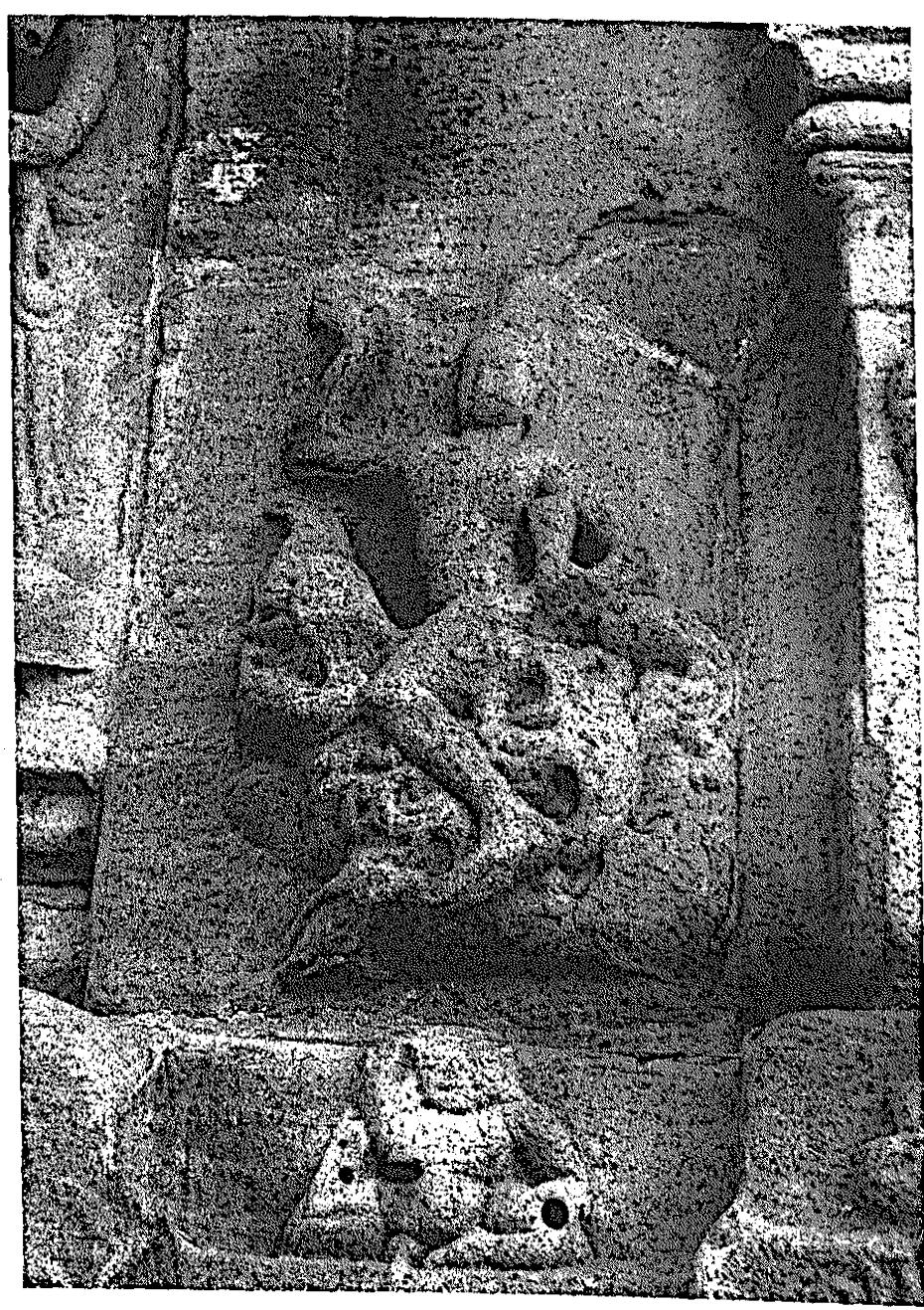 Fig. 62 Varuna, Pattadakal, Papanatha Temple, exterior. north, late 7th or early 8th century* 