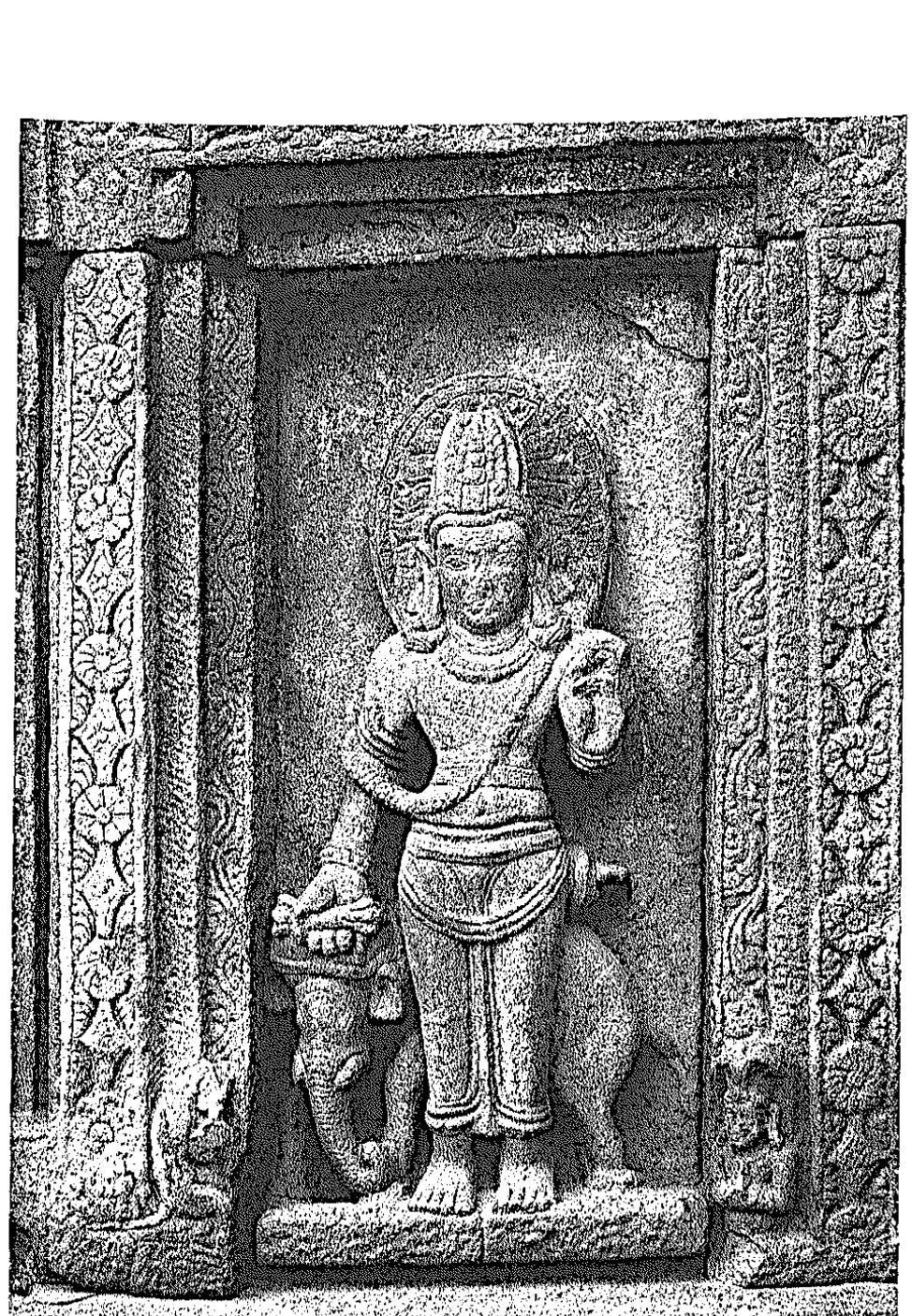Fig, 70 Indra, Alampur, Svarga Brahma Temple, east wall, C. 680-700 A.D.  