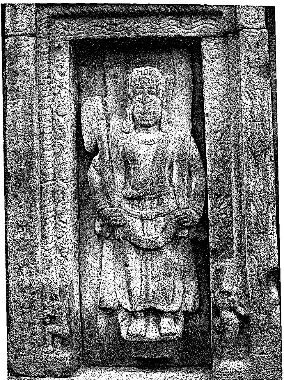Fig. 74 Varuna, Alampur, Svarga Brahma Temple, west wall, c. 680-700 A.D. 