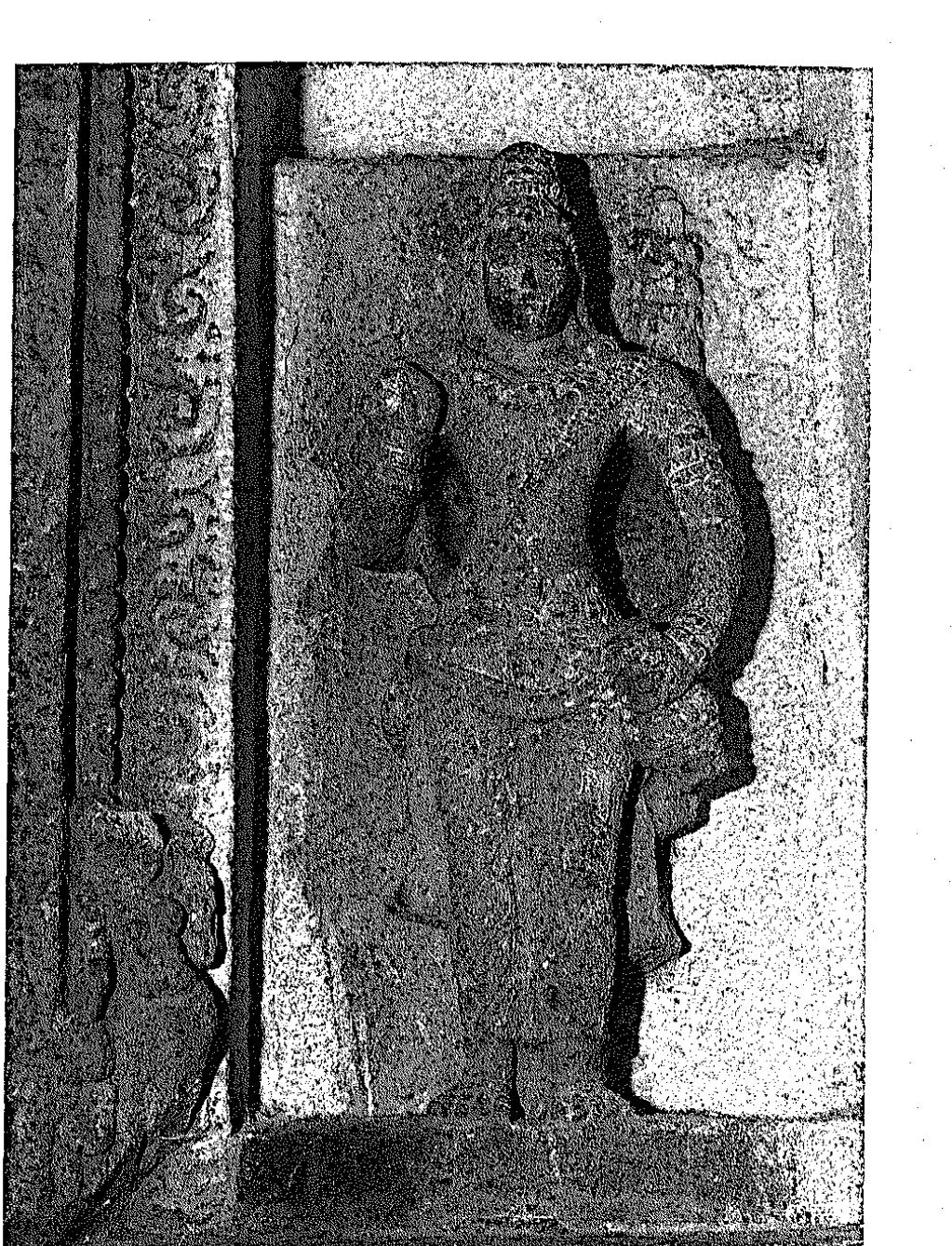 Fig, 84 Candra/Soma?, Alampur, Garuda Brahma Temple, north wall, c. 700 A.D.* 