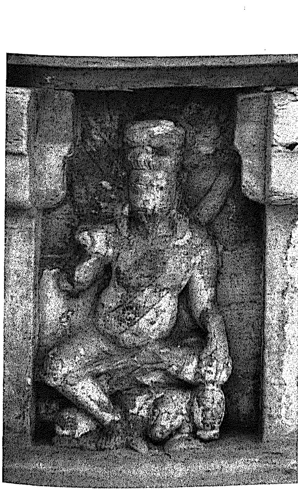 Fig. 90 Agni, Amrol, Ramegvara Mahadeva Temple, south kapili, ¢. early 8th century* 