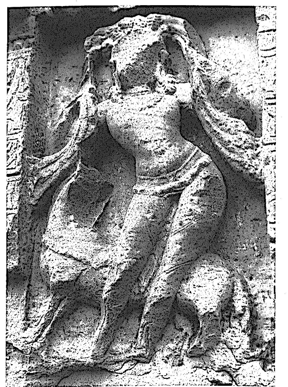 Fig. 100 Vayu, Gwilior, Teli-ka-mandir, Frieze Panel 70, c. mid-8th century 
