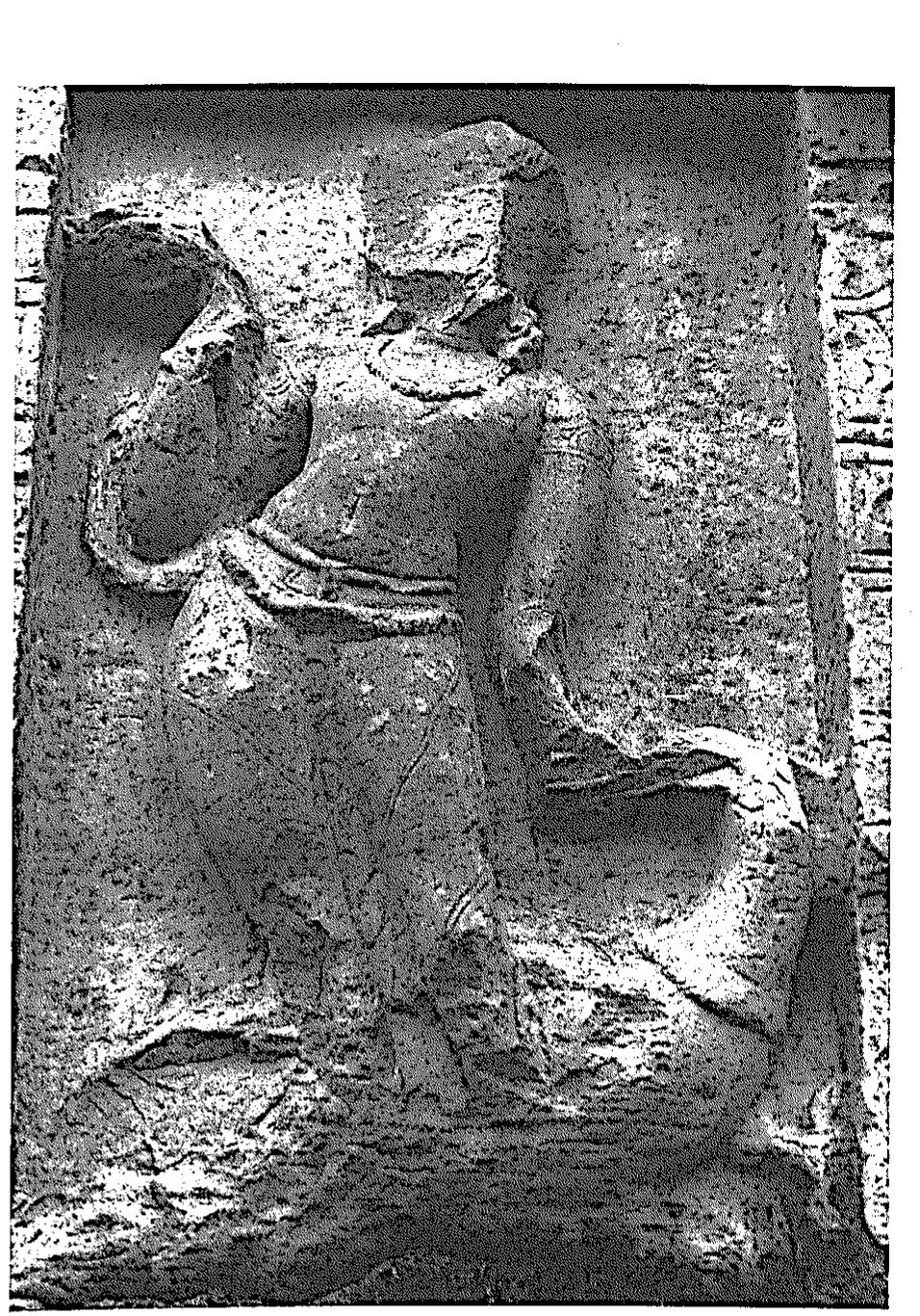 Fig. 99 Varuna, Gwalior, Teli-ka-mandir, Frieze Panel 69, c. mid-8th century 