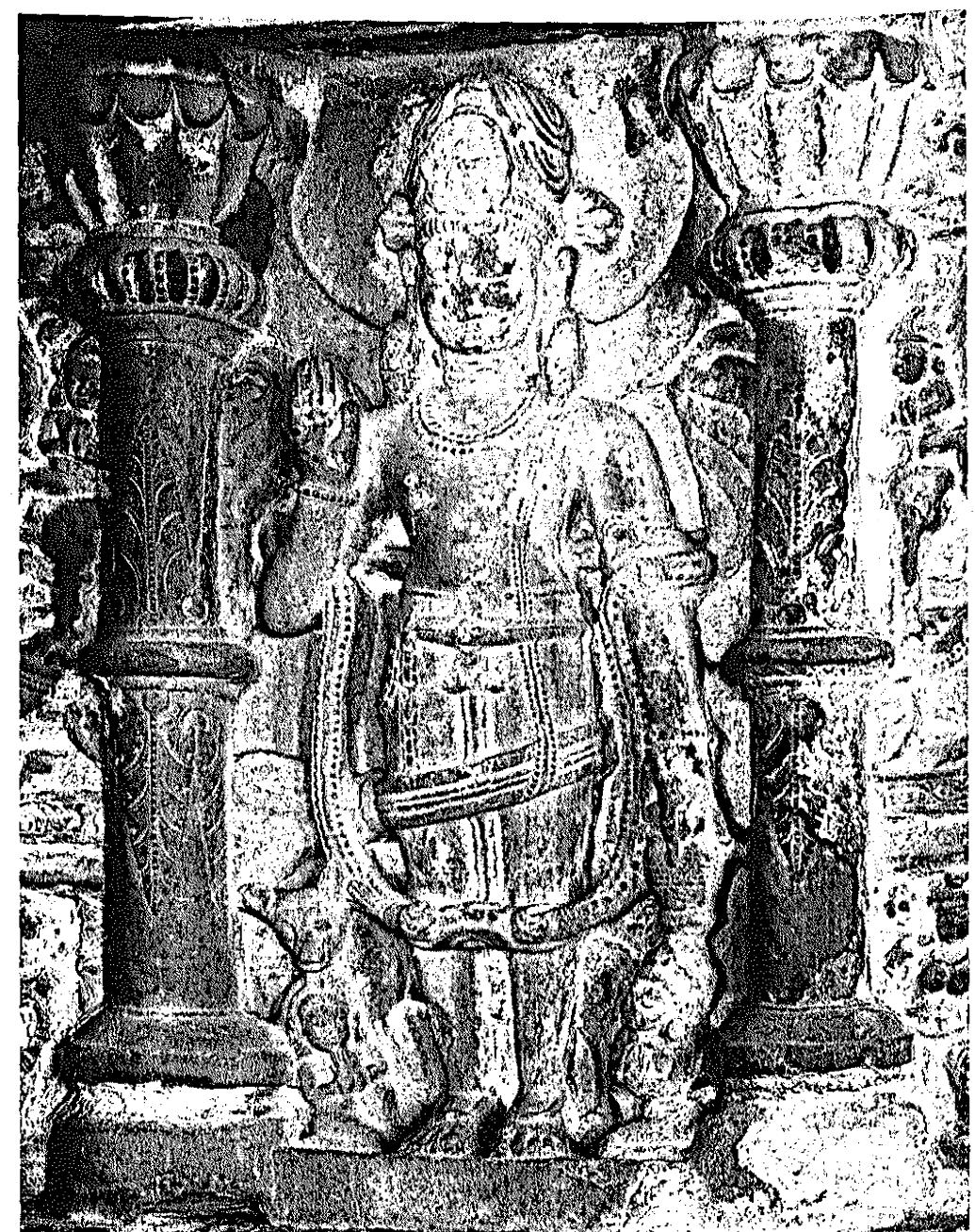 Fig. 109 Soma, Cittaudgadh, Kalikamata, sanctum, north(-east), c. late 7th century* 