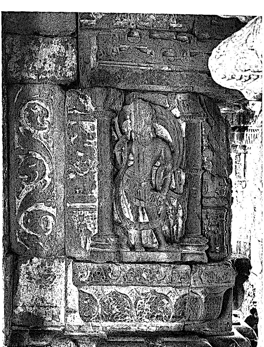 Fig. 108 Vayu, Cittandgadh, Kalikamata, sanctum, north(-west), c. late 7th century* 