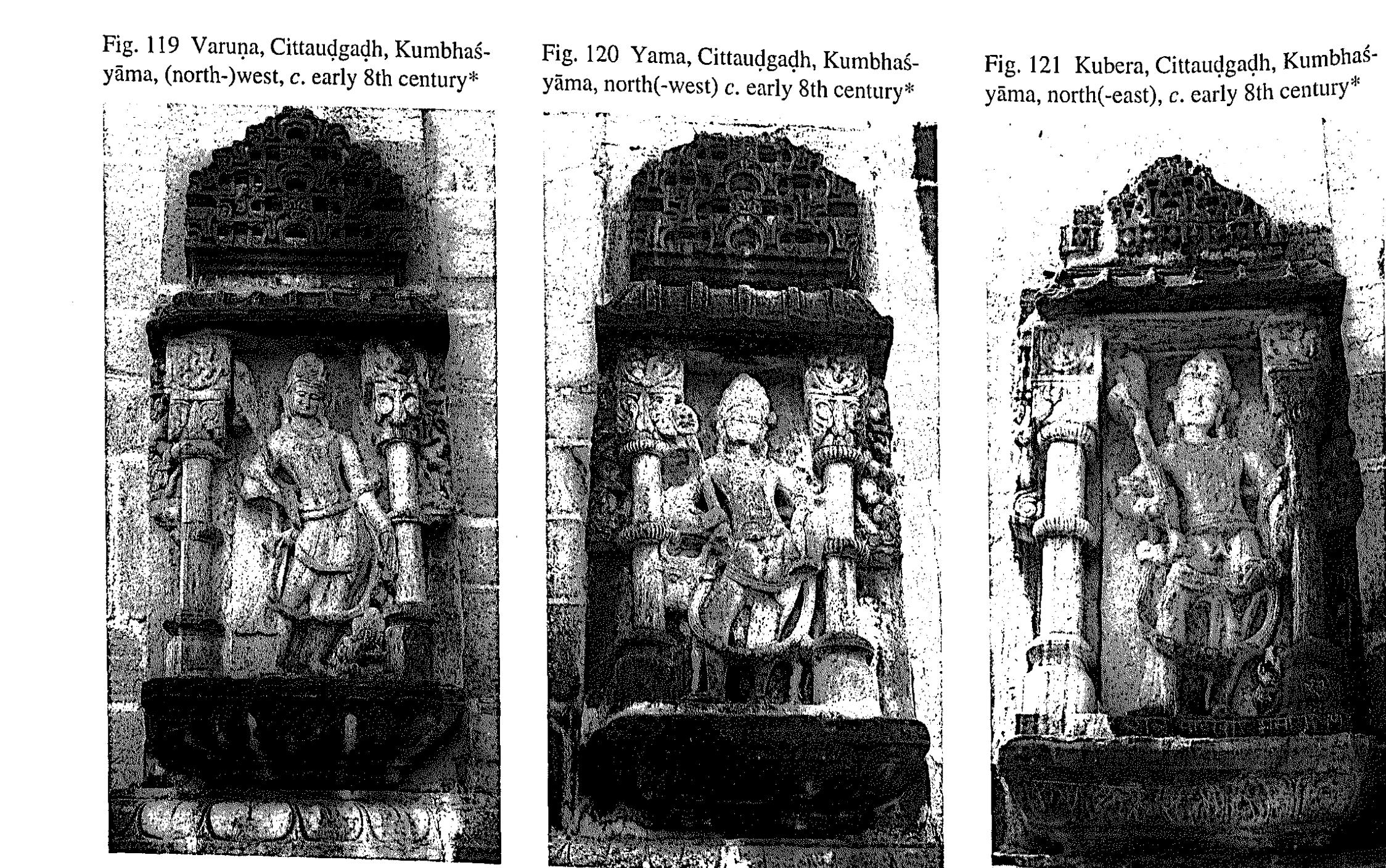Fig. 116 Agni, Cittaudgadh, Kumbhaé- yama, south(-west), c. early 8th century* 