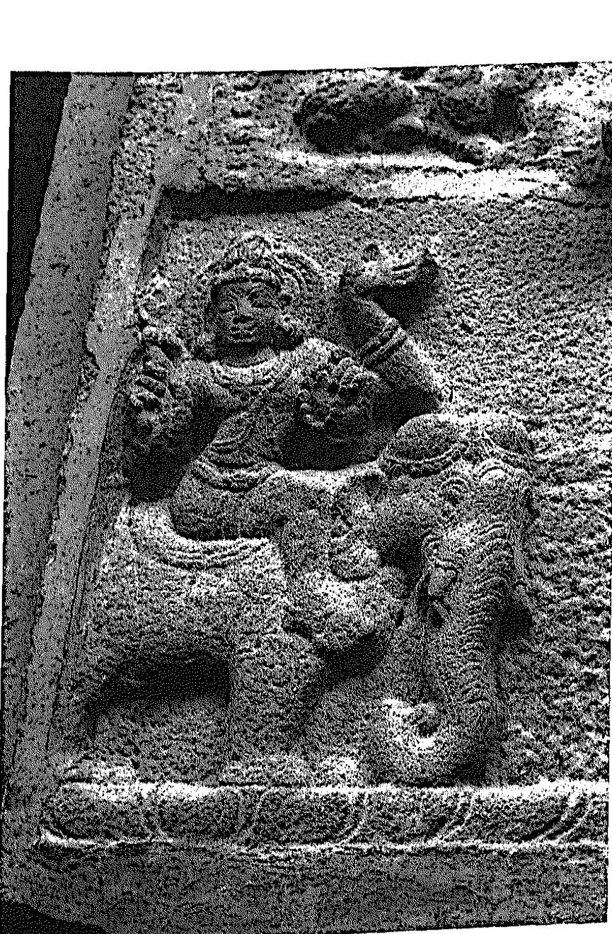 Fig. 141 Indra, ceiling, Alampur Museum, ¢. 9th centur, 