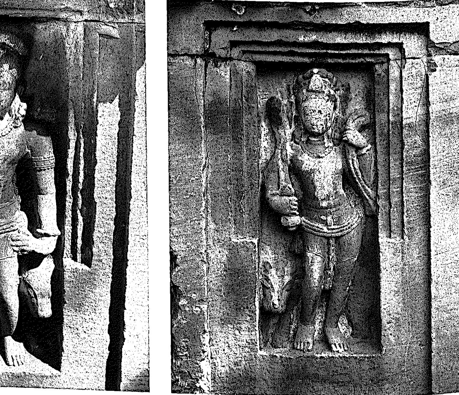 -south- Fig. 155 Nairrta, Indor, Gargaja Mahadeva Temple, west-sou west, c. 8th century, 3rd quarter* 