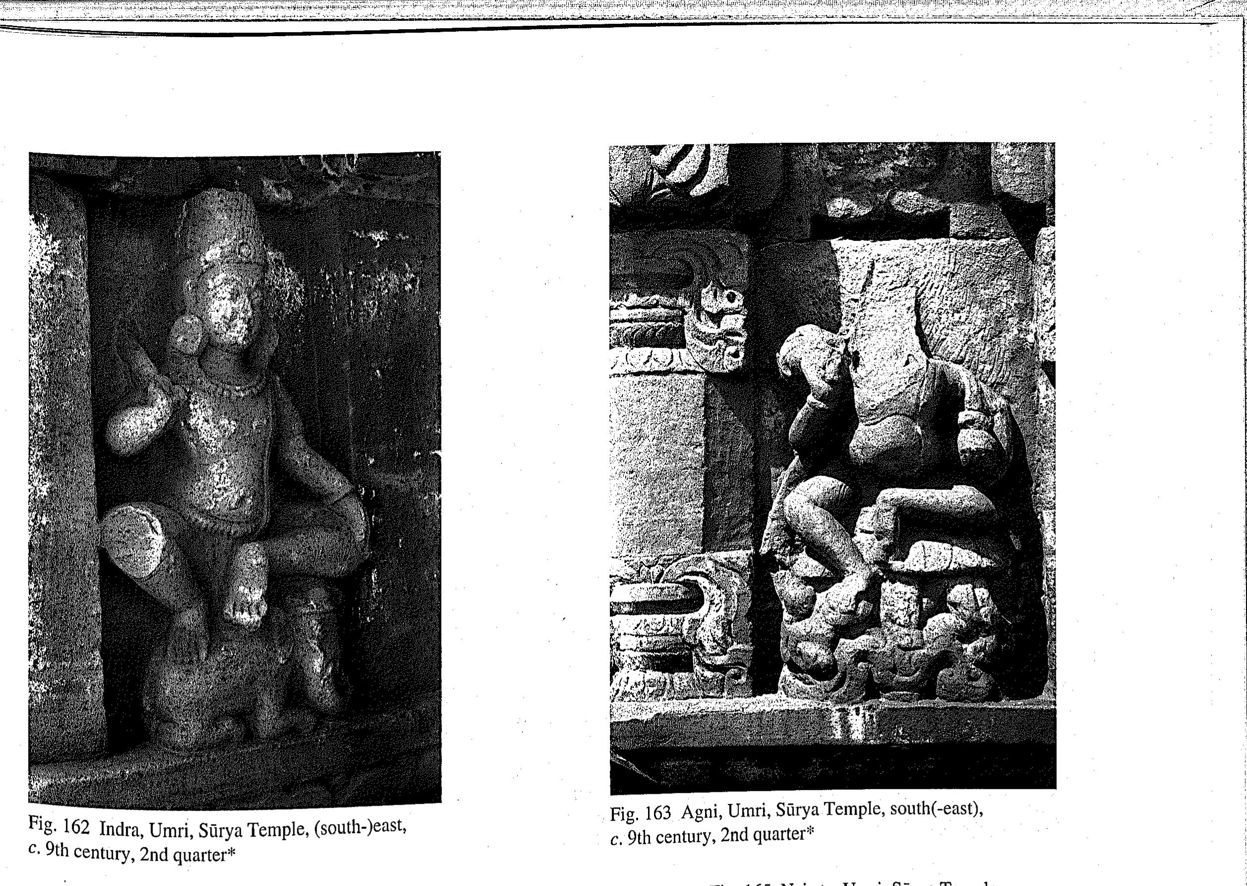 2nd Oe  Fig, : 8.164 Yama, Umri, Sirya Temple, south(-west), c. 9th CONUNYs # 