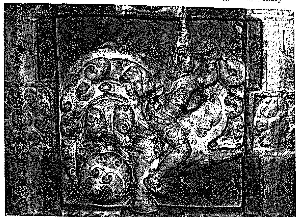 Fig. 271 Varuna, Dharmapuri, Mallikarjuna Temple, ceiling, c. 9th century 