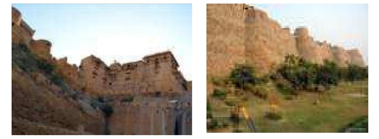 Figure 3 Jaisalmer fort with its bastions 