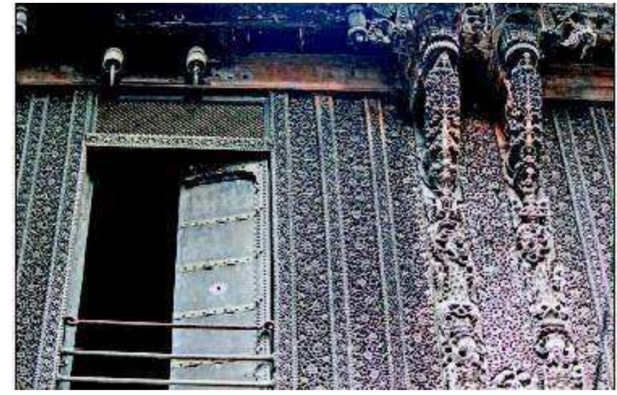 Figure 19 Wooden Facade of a Haveli in Gujarat 