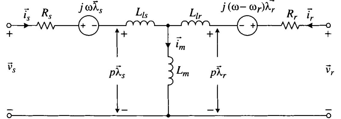 -6. space-vector equivalent circuit of an induction
