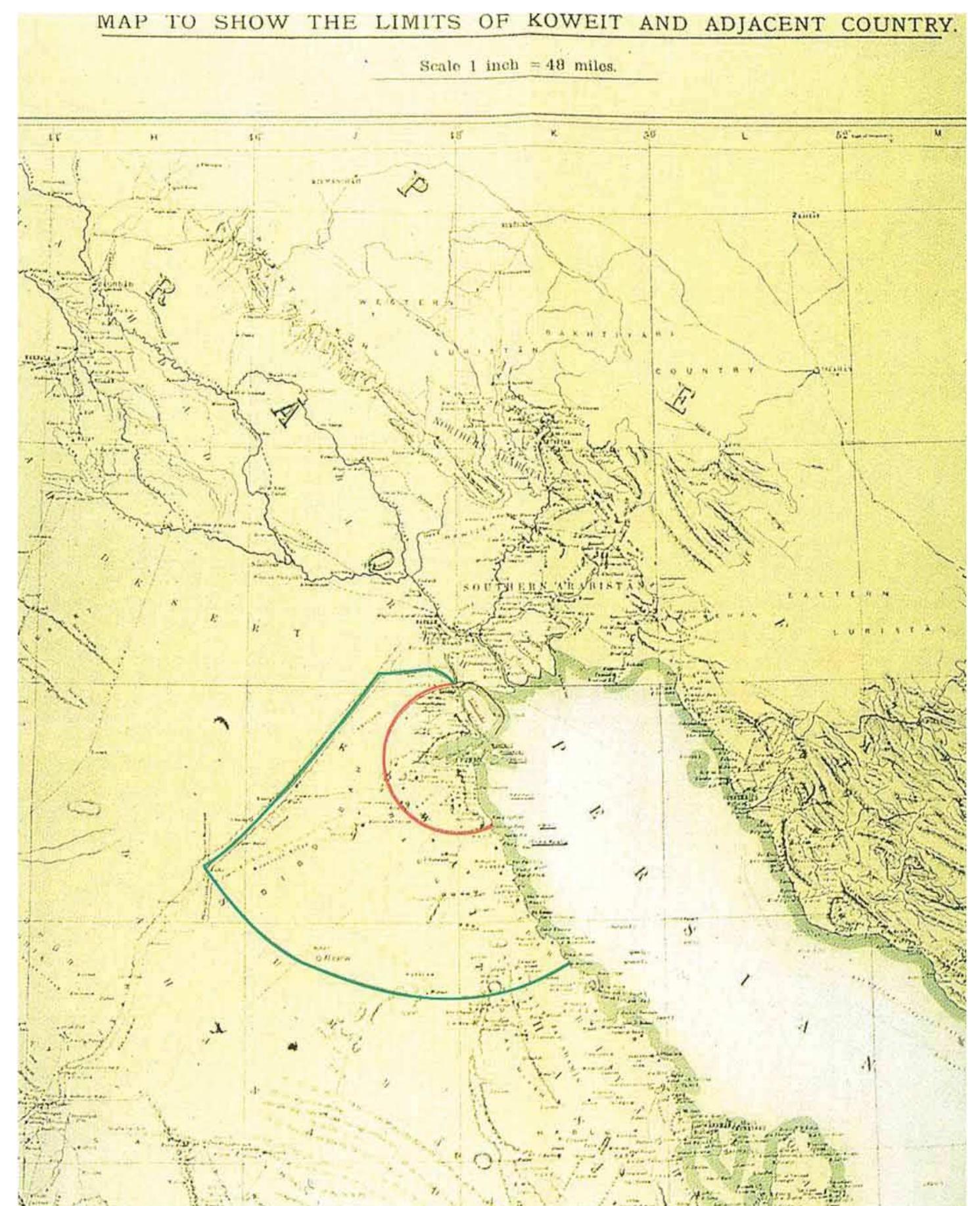 Kuwait Map History (PDF) The Lost