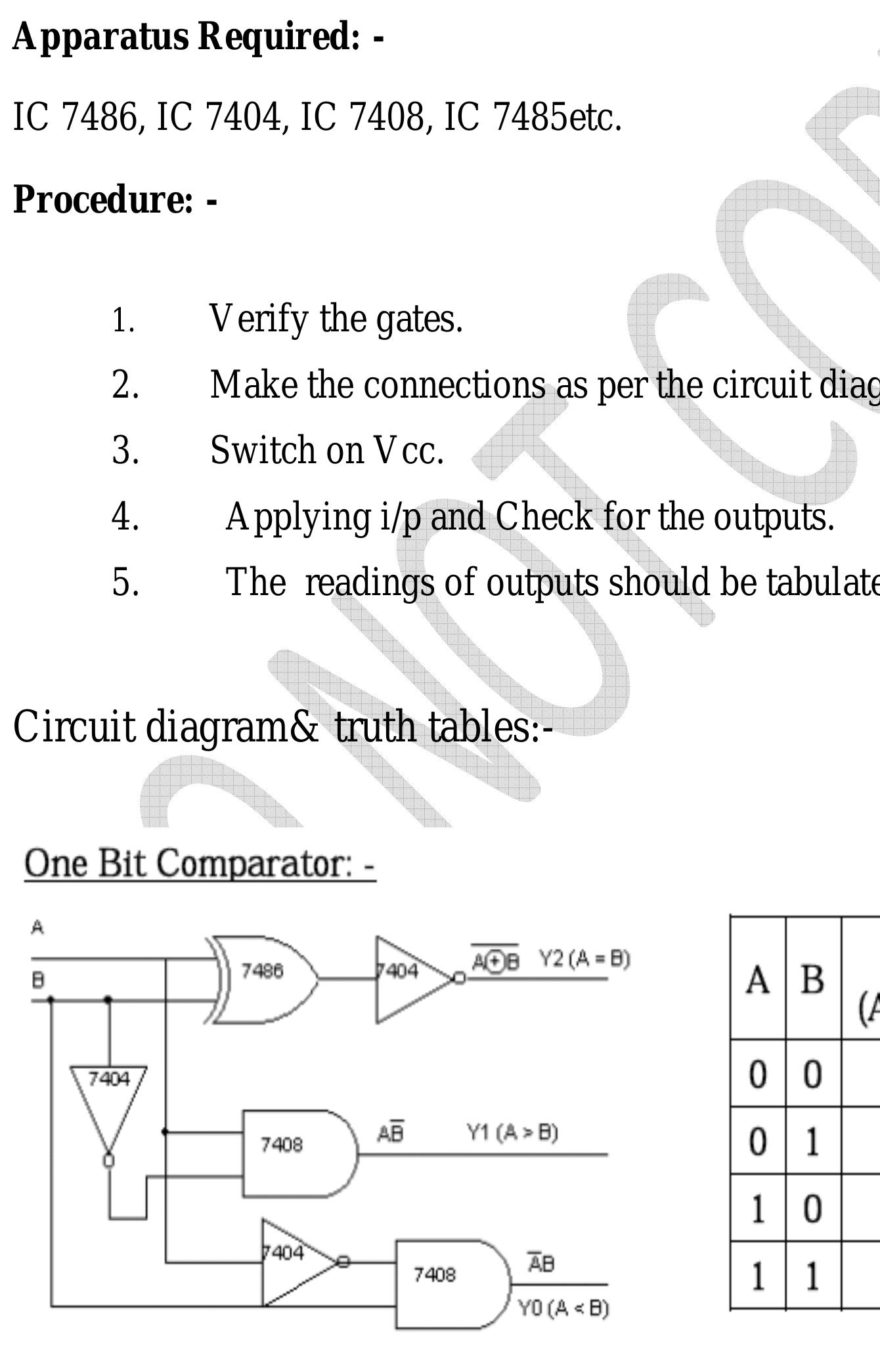 Figure 19 - from DIGITAL ELECTRONICS LAB MANUAL FOR III