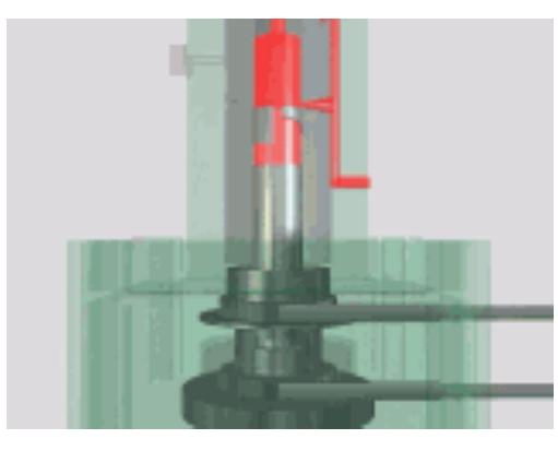 Quantity control using fuel rack start of injection.