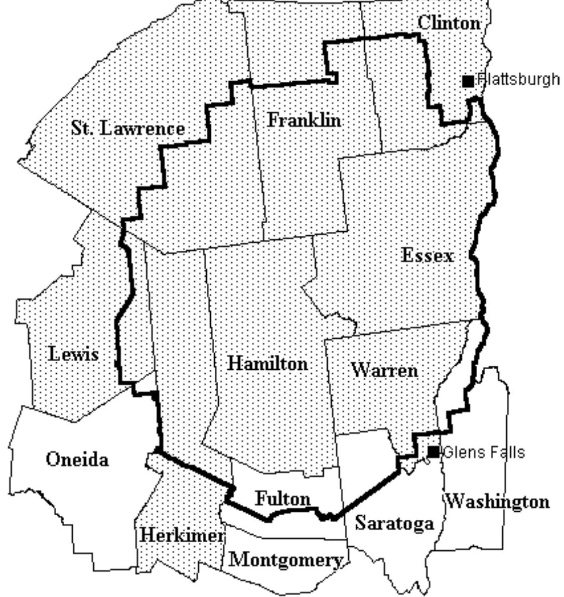 Property Type Classification Code Map (PDF) Input-Output Modeling of Protected Landscapes: The Adirondack Park