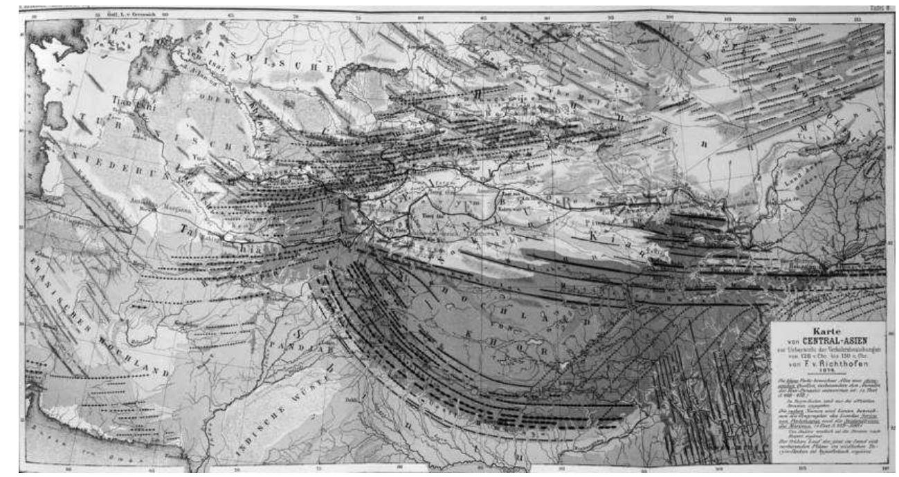 Figure 1 - from The Invention of the Silk Road, 1877