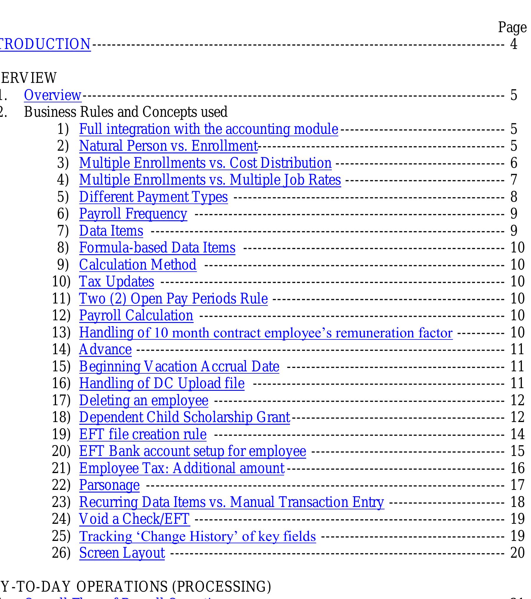Figure 4 - from ADVENTIST PAYROLL SYSTEM (APS) REFERENCE