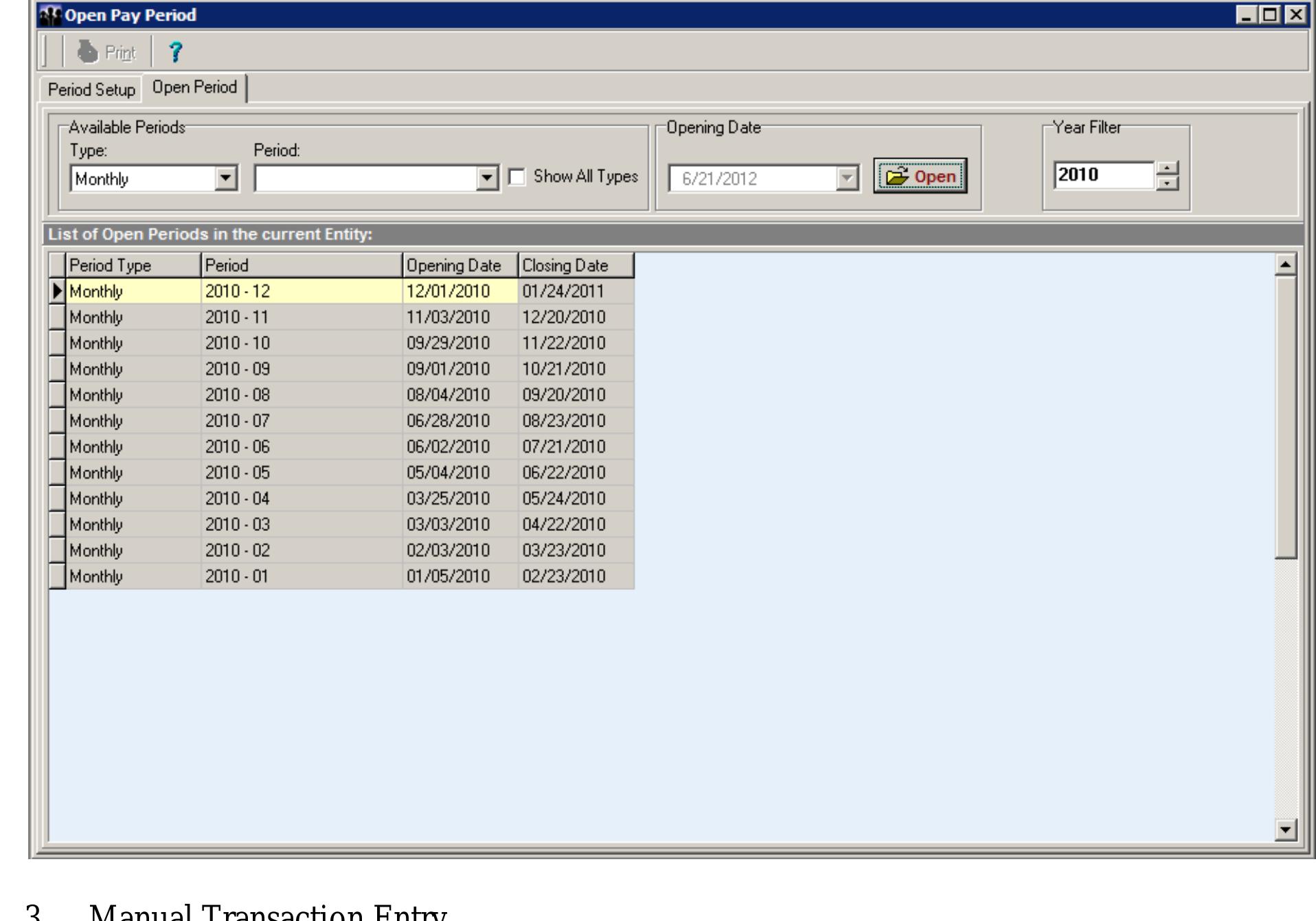 Figure 5 - ADVENTIST PAYROLL SYSTEM (APS) REFERENCE MANUAL