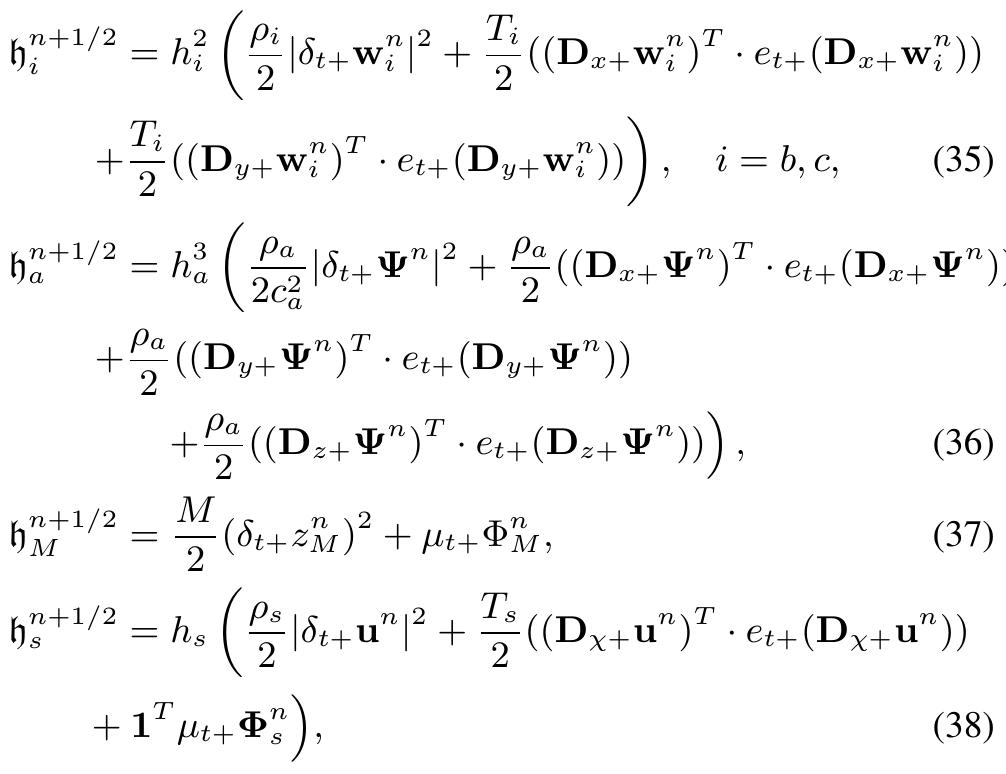 (PDF) AN ENERGY CONSERVING FINITE DIFFERENCE SCHEME FOR THE SIMULATION ...