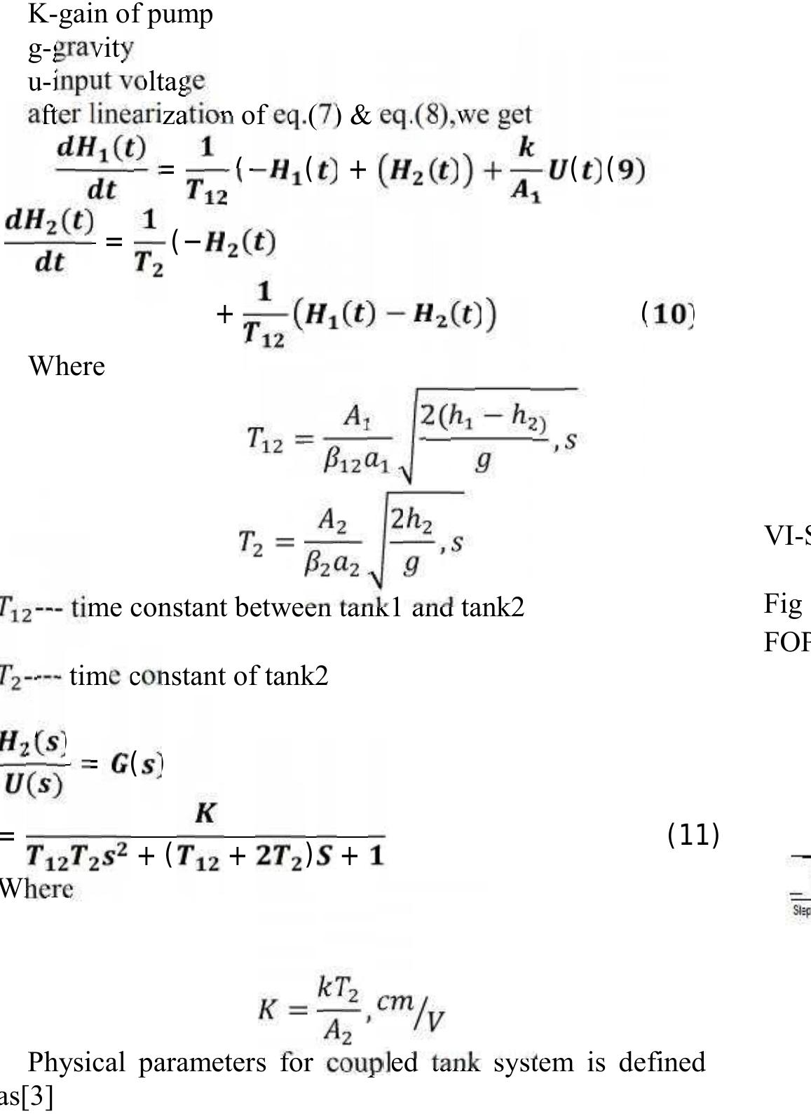 (PDF) Liquid level control of coupled tank system using Fractional PID ...