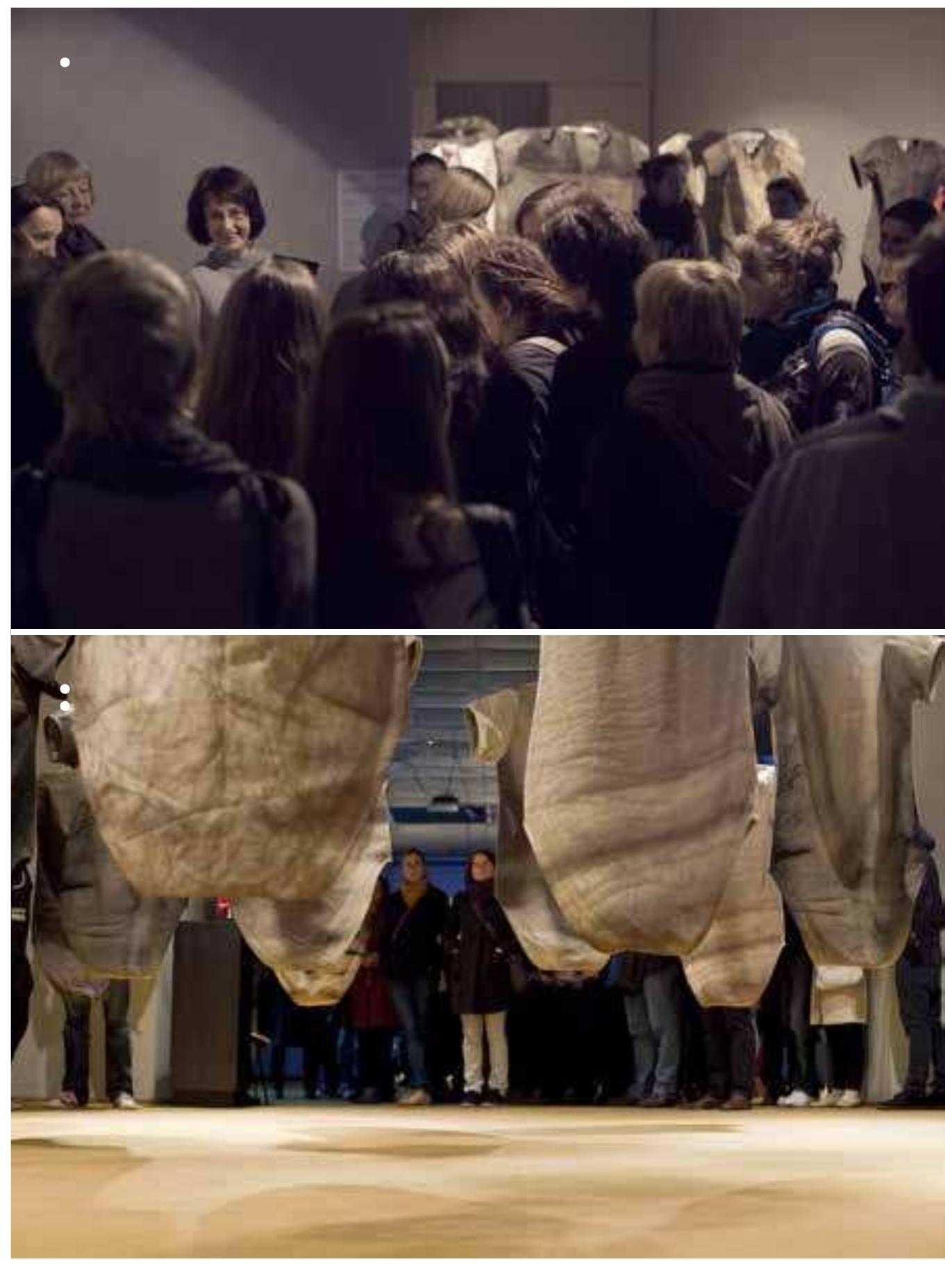 programme was designed to stop a viewer, a volunteer, and in some cases, even an artist encouraging them to spend more time absorbing a work of art than to just simply evaluate it, “I like it or | don’t like it” It invited them to step into the domain where different questions arise, such as: Why? How? What is it? The educational programme has become a space to meet, discuss and speak the universal language of art by the diverse range of exhibition visitors. 